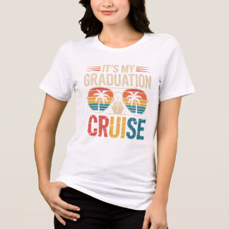 T-shirt En Tri-matière Graduation Cruise tee shirt Customize