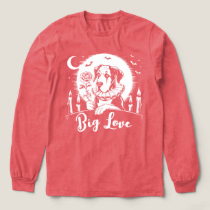 T-shirt En Tri-matière Grand Danois "GRAND AMOUR"