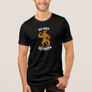 T-shirt En Tri-matière Grand dos Outback – Drôle de séance d'entraînement