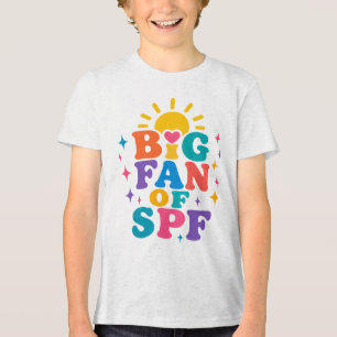 T-shirt En Tri-matière Grand fan de protection solaire SPF pour l'été