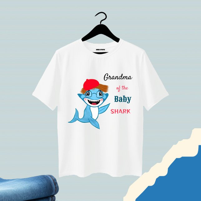 T-shirt En Tri-matière Grand-mère requin (Créateur téléchargé)