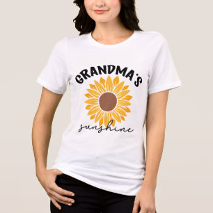 T-shirt En Tri-matière Grand-mère soleil