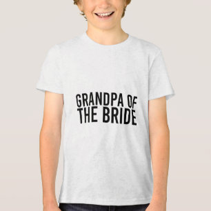 T-shirt En Tri-matière Grand-Père De La Mariée Drôle Mariage Groom Party 