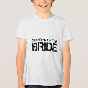 T-shirt En Tri-matière Grand-Père De La Mariée Drôle Mariage Groom Party 