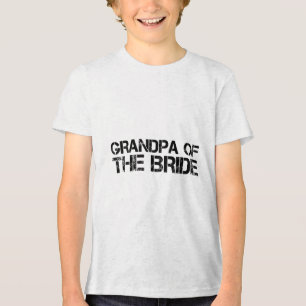 T-shirt En Tri-matière Grand-Père De La Mariée Drôle Mariage Groom Party