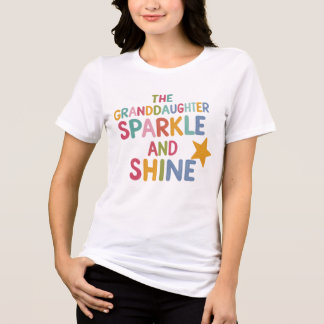 T-shirt En Tri-matière Grandgirl Sparkle Shine Christmas