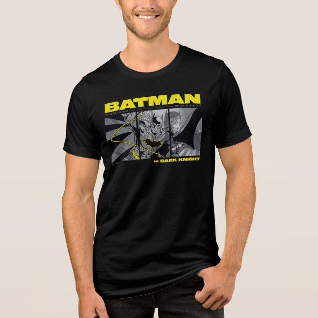 T-shirt En Tri-matière Graphique à écran tridimensionnel Batman Comic (Recto)