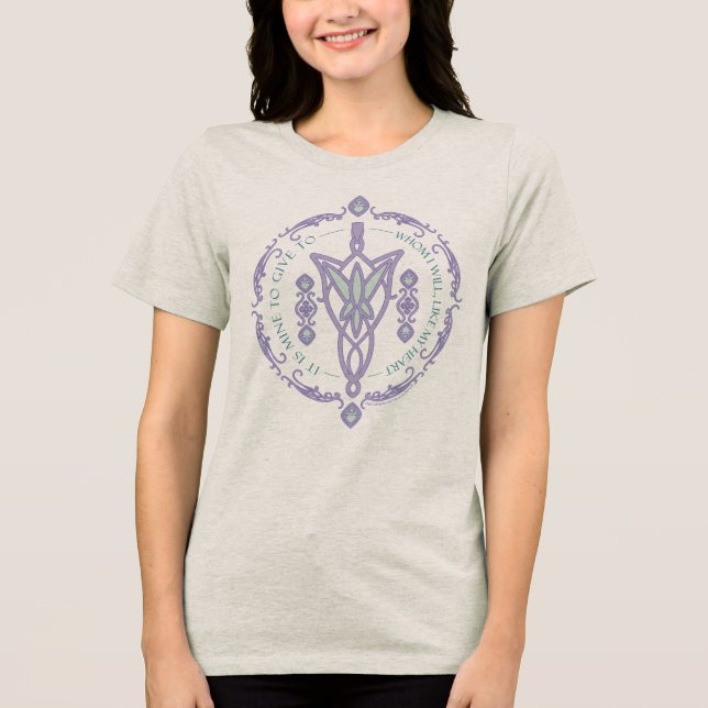 T-shirt En Tri-matière Graphique de citation ARWEN™ Evenstar (Recto)