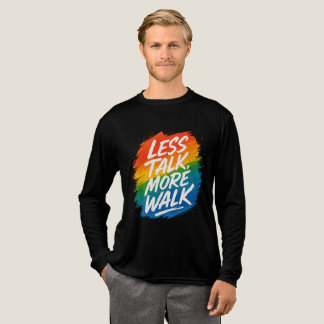 T-shirt En Tri-matière Graphique de motivation vibrant