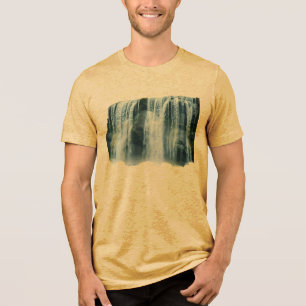 T-shirt En Tri-matière Graphiques de cascade Bella+Canvas