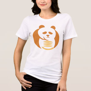 T-shirt En Tri-matière Graphisme Animal Géométrique Moderne