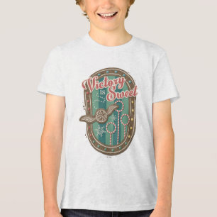 T-shirt En Tri-matière Graphisme de cookie de vacances de victoire de QUI