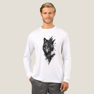 T-shirt En Tri-matière Graphisme de Pouvoir de l'Ombre – Conception de St