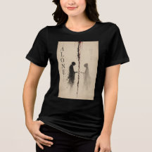 Graphisme de silhouette esthétique sombre seul