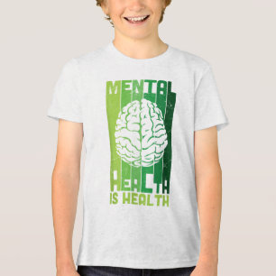 T-shirt En Tri-matière Green Ribbon Warrior & Supporters - Mental Hea