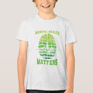 T-shirt En Tri-matière Green Ribbon Warrior & Supporters - Mental Hea