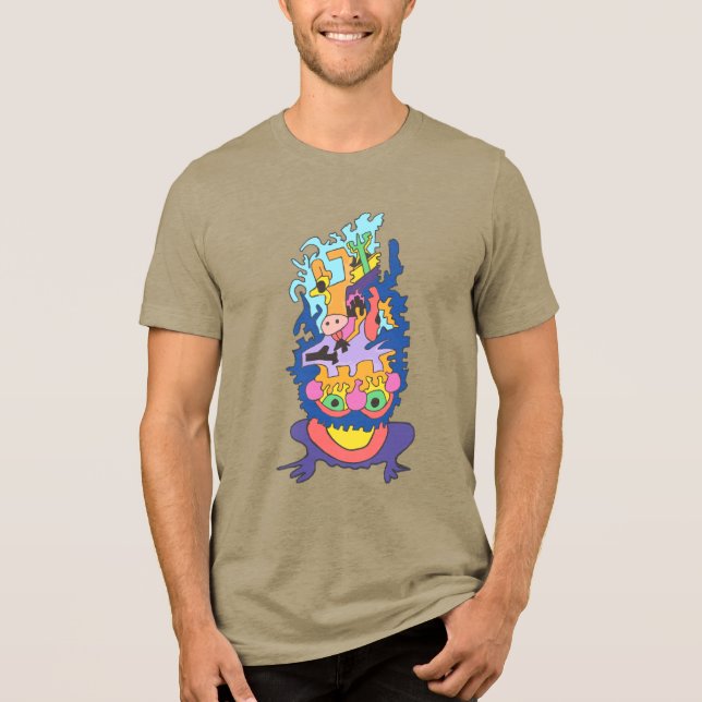 T-shirt En Tri-matière Grenouille Ambitieuse (Recto)