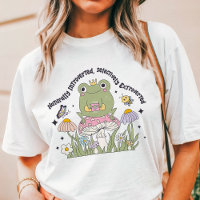 Grenouille naturellement introvertie et sélectivem