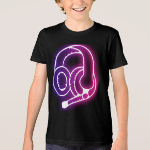 T-shirt En Tri-matière Gribouillages de constellation de tableau noir de