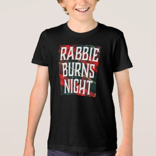 T-shirt En Tri-matière Grille De Fête De Nuit Burns Sur Multicolore