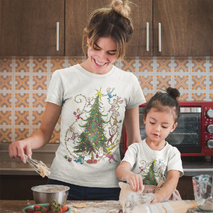 T-shirt En Tri-matière Grinch classique Arbre de Noël