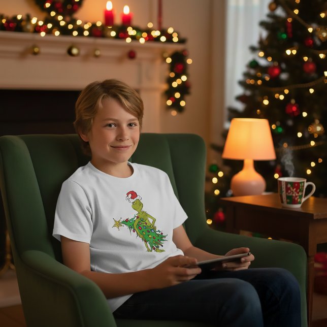 T-shirt En Tri-matière Grinch classique | Naughty (Créateur téléchargé)