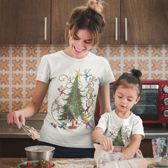 T-shirt En Tri-matière Grinch Classique | Sapin de Noël (Créateur téléchargé)