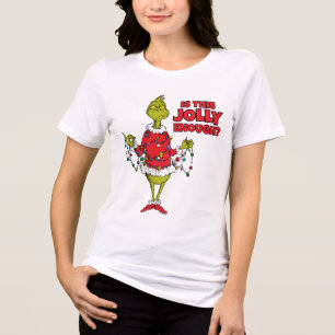 T-shirt En Tri-matière Grinch "Est-ce assez joyeux?"