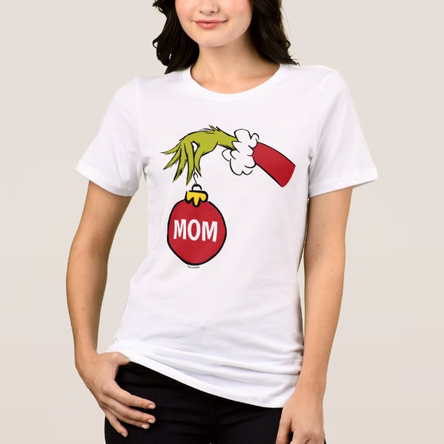 T-shirt En Tri-matière Grinch | Maman (Recto)