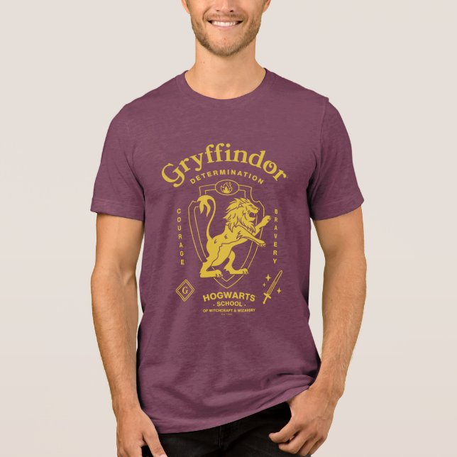 T-shirt En Tri-matière GRYFFONDOR™ Détermination Courage Bravoure Armoiri (Recto)