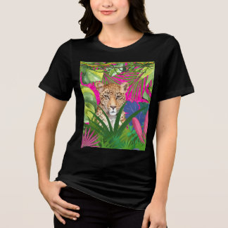 T-shirt En Tri-matière Guépard dans l'Herbe