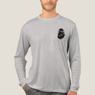 T-shirt En Tri-matière Guerrier d'anime sombre Ninja bandagé Art Grunge