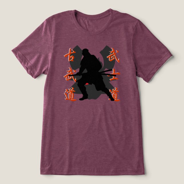 T-shirt En Tri-matière Guerrier samouraï (Design Recto)