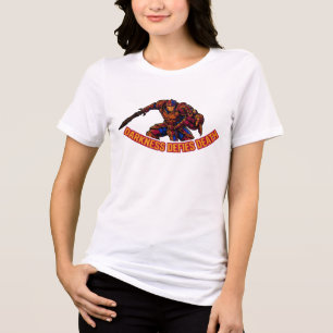 T-shirt En Tri-matière Guerrière Cyber de l'Ombre Graphique pour Femmes