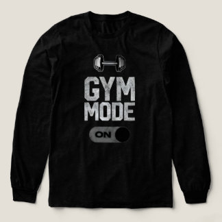 T-shirt En Tri-matière Gym Mode ON | Fitness Workout Motivation Design