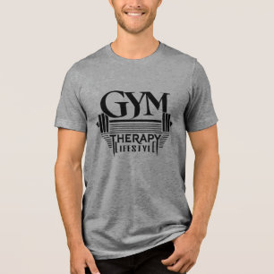 T-shirt En Tri-matière GYM Thérapie Lifestyle Tri-Blend Chemise