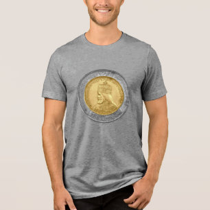 T-shirt En Tri-matière Haile Selassie I SAI Jah Rastafari Rasta Jah Bénis