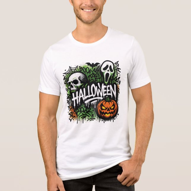 T-shirt En Tri-matière halloween (Recto)