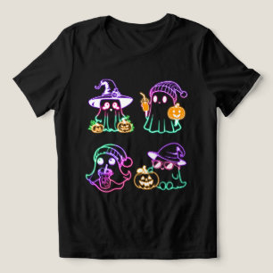 T-shirt En Tri-matière Halloween Boo Neon Ghost