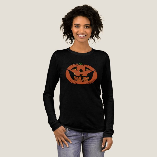 T-shirt En Tri-matière Halloween cosy (Recto complet)