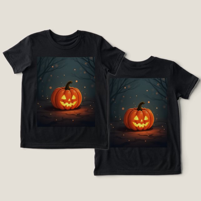 T-shirt En Tri-matière Halloween, la veille de la Toussaint (Design Recto & Verso)