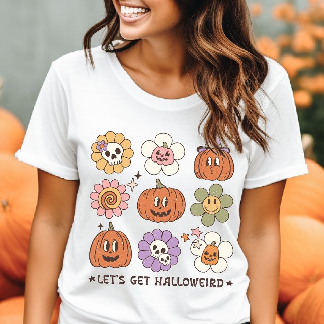 T-shirt En Tri-matière Halloween Rétro Faisons Fête (Créateur téléchargé)