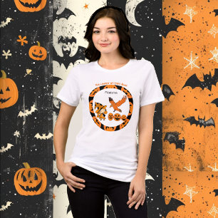 T-shirt En Tri-matière Halloween Witch Bash Jack-o'-lantern Anniversaire