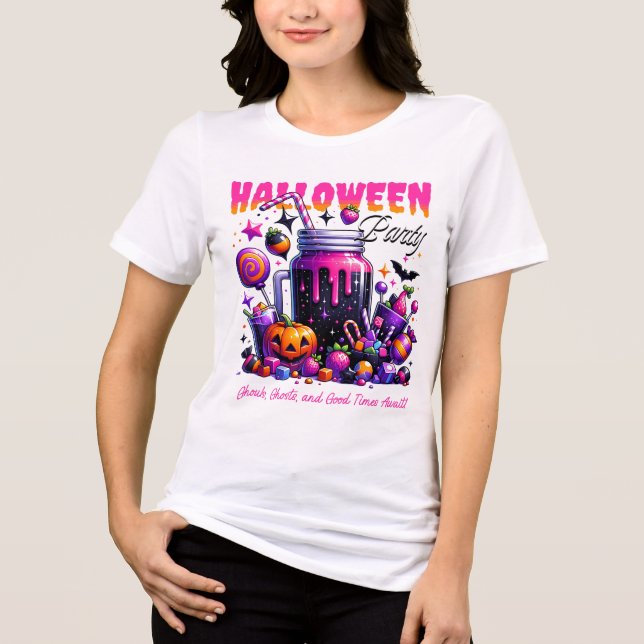 T-shirt En Tri-matière Haloween (Recto)
