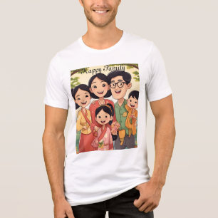 T-shirt En Tri-matière Happy family