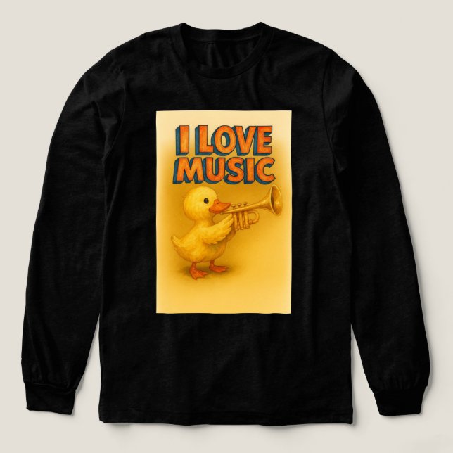 T-shirt En Tri-matière Happy Quack Melody (Motif devant)