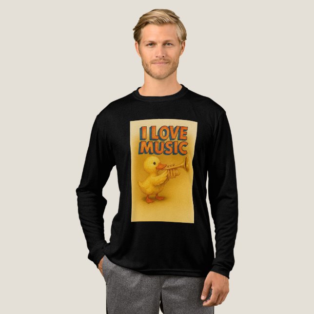 T-shirt En Tri-matière Happy Quack Melody (Recto complet)