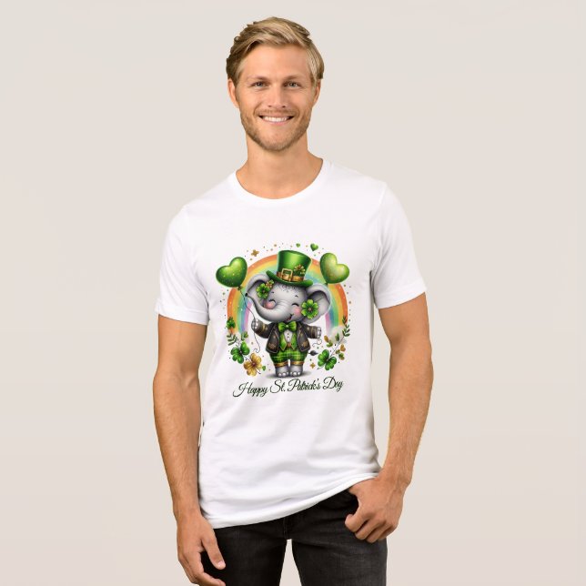 T-shirt En Tri-matière Happy St. Patrick’s Hommes  (Recto plein)