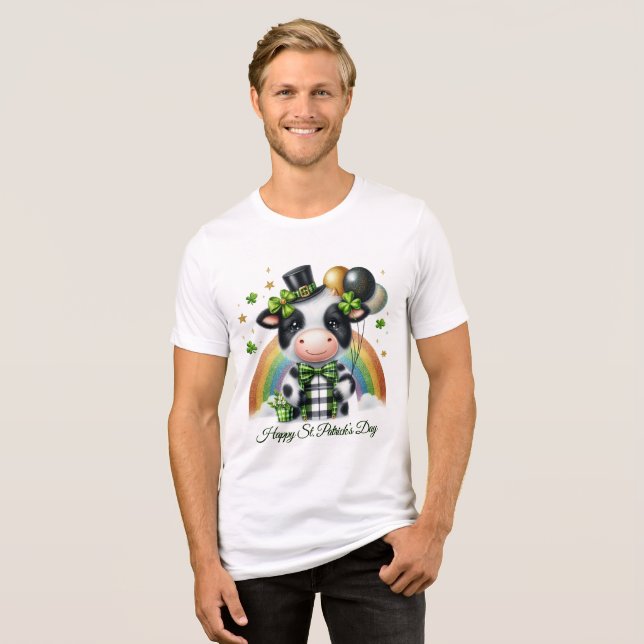 T-shirt En Tri-matière Happy St. Patrick’s Hommes  (Recto plein)