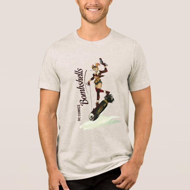 T-shirt En Tri-matière Harley Quinn Bombshells Pinup (Recto)